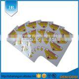 Printing Glossy Coated Paper Covering Flim Adhesive Warning Label For Machine thumbnail-2