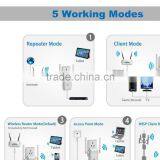 300Mbps Wi-Fi Range Extender Support Wifi Router Mode And AP Mode And and 360 Degree WiFi Covering With With WPS thumbnail-5