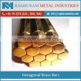 Custome Made Brass Hexagonal Bar Sold by Quality Trader at Amazing Rate thumbnail-1