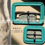 Real Leather Covered Coats Waistband Belt Buckles thumbnail-2