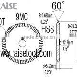 Key Cutters 77.037.H20!9MC ILCO HSS Key Milling Cutters for Ilco Key Duplicator