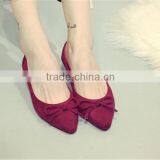 Plastic Women Pump Shoes Flat Sole Running Shoes Made in China XT-DA0909 thumbnail-3