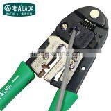 LAOA 8P Hand Crimping Tools / Network Crimping PlierModular Plug Crimping Cutter Crimper Tools for Round Wire Flat Wire thumbnail-1
