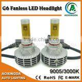 Aoxingda Latest Developmental G6 Car LED Headlight 9005 10000K 8000K 30000K 4300K 6500K thumbnail-5