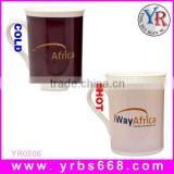 Hot new products for 2014 custom heat sensitive sublimation bone china cup ceramic