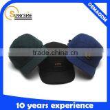 High Quality Wool Plain 5 Panel Cap and Hat Man thumbnail-1
