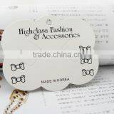 Custom Fashion Swing Tag for Clothing