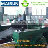 rubber refinning mill machine; reclaim rubber plant