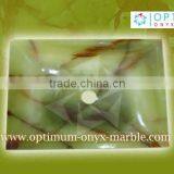 GREEN ONYX SINK - 009