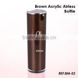 15ml 30ml 50ml Brown Acrylic Bottle Supplier