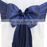 Navy Blue Satin Sash