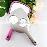 Square Plastic Decorative Handheld Magnifier Mirror thumbnail-3