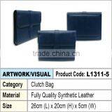 Men Synthetic Leather Clutch Bag thumbnail-1