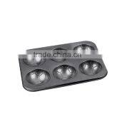 Bakeware Carbon Steel Cake Pans of Muffin Pan With 6 Cups thumbnail-3