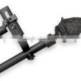 Adjustable Double Curtain Rod Set With Pina Finial thumbnail-4