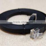 CAT6a Flat FTP With RJ45 Network Wire Patch Cord LAN Cable