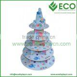 Strong Cardboard Corrugated Cheap 5 Tier Cake Stand China Wholesale