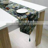 Printed Cotton Linen Canvas Table Runner