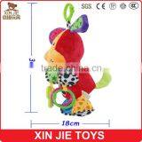 Squeaky Soft Dog Toy for Baby Squeeze Musical Dog Hanging Plush Baby Toy thumbnail-4