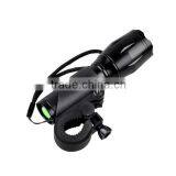 Professional Cold White LED Bike Light Torch 2000lm Zoomable Light For Bike thumbnail-6