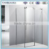 Big Wheels, Sliding Opening Aluminium Profiles for Shower Enclosures Corner Shower Doors Shower Room thumbnail-1