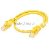 Factory Promotion Price RJ45 UTP CCA Flat Cable 1 Foot Cat5e Patch Cable thumbnail-1