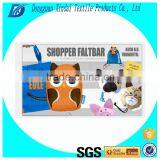 Newest Design Promotional Polyester Printed Foldable Animal Face Shopping Bag thumbnail-1