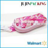 Pink CAMO soft pouch sunglasses case