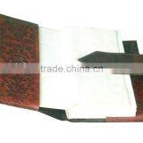 Leather Journal Garden Flower With Sharp Closures Notebook Cover thumbnail-3