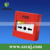 Fire alarm manual pull station resettable