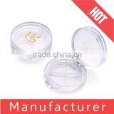 Custom Clear Round Plastic 4 Color Eyeshadow Case