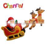 Best Toys for 2016 Christmas Gift Christmas Santa Sleigh Indoor Decoration thumbnail-1