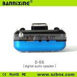 New Product D-66 FM Radio Audio Amplifier Speaker, Wireless Speaker thumbnail-5