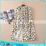 100% Cotton Leopard Printed Girl Bath Towel Dress Velour Cotton Household Towel Dress With Leopard Design thumbnail-1