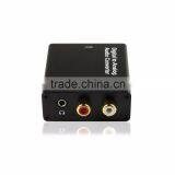 Premium Digital to Analog Audio Converter Toslink / SPDIF or Coaxial Digital Audio to Analog L/R or 3.5mm Audio