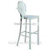 Modern Champage Gold Coated Stainless Steel Dining Chair Series Display Chair thumbnail-3