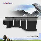 Ivopower Factory 15W Dual USB Folding Portable Solar Charger For Mobile thumbnail-5