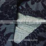CVC ROPE DYE Cotton Knitted Denim for T-shirts