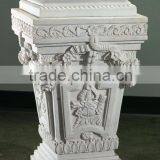 Royal Manor Design Natural Stone Granite Marble Column Base thumbnail-1