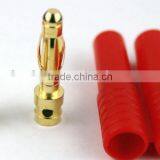 4mm Gold Banana Connector With Protector /Cover RC Battery 12AWG Wire Max.