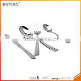 4pcs Bulk Metal Stainless Steel Fork Spoon and Knife thumbnail-4