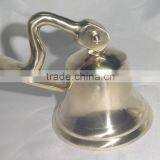 5" Solid Brass Ship Bell Nautical Bell Door Bell A8-019 (A586) thumbnail-1
