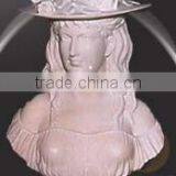 Marble Lady Bust Statues , Western Statues