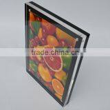 Black and Clear Acrylic Magnet Photo Frame, Plexi-glass Picture Frame thumbnail-3