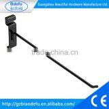 12" Black Gridwall Hook With Angled Tip Meshwall Hook for Impulse Purchases