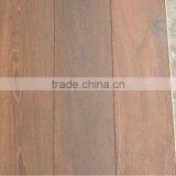 Carbonized and Wire Brushed White Oak Oil Finishd Wood Flooring