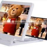 3D Mobile Phone Screen Magnifier / Foldable HD Stand Cellphone Expander thumbnail-3