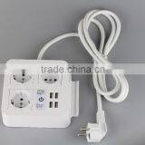 CE ROHS Approved Safe to Use 4 Usb Schuko Outlets for Charging thumbnail-1