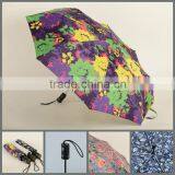 13AC006:23"x8K 3fold Anti-rebound Automatic Open and Automati Close Umbrella