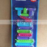 13pcs bag clips plastic 3 styles assorted Bread bag closure clips #TG22408-13PK